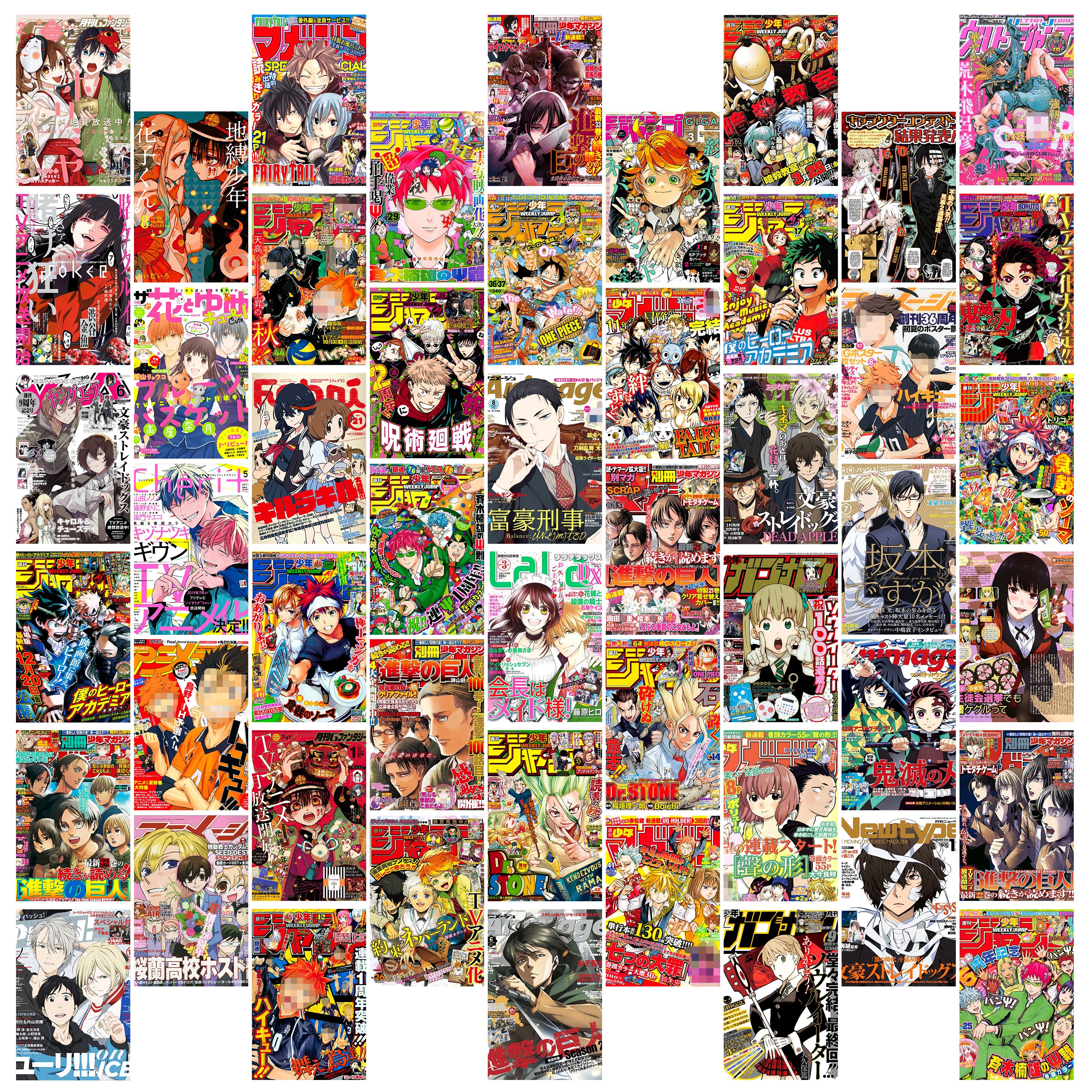 Amazon.com: My Hero Academia Posters (MHA) Anime Wall Collage Anime Room  Bedroom Decor Anime Posters for Room Aesthetic Anime Poster Anime Stuff Anime  Wall Decor Anime Poster Pack Manga Wall 50PCS 4X6