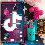 Load image into Gallery viewer, Music Note Toss Games Party Decorations，Music Party Games Fun Indoor Outdoor Games，Birthday Party Decoration Supplies
