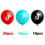 Load image into Gallery viewer, 40Pcs Music Note  Balloons Kit, Musical Note Theme Birthday Party Decorations Musical DJ Short Video Party Supplies Wedding Anniversary Festival Decor

