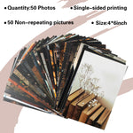 Load image into Gallery viewer, 50PCS Dark Academia Aesthetic Pictures Wall Collage Kit, Retro Style Photo Collection Collage Dorm Decor for Teens and Young Adults
