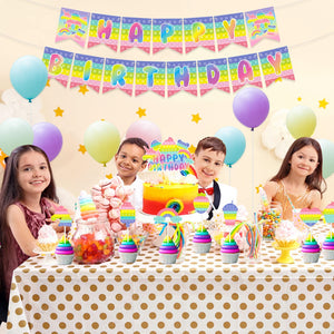 juce 76PCS Pop Fidget Toy Girl Pastel Party Decorations, Pop Push Happ –  Ikatey
